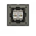Модуль RJ45 (LAN) Cat6A Smartdust SK-M121 — ½ модуля (Euro)
